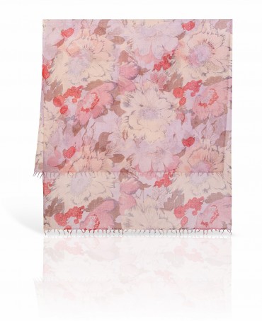 Палантин Женский ZW-HIBISCUS.EXOTIC/VIOLET